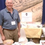 Howard Blitz at the Freedom Library Booth in Bally's at the Freedom Festival 2011 Close Up