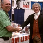 Larry Blitz and Thomas Jefferson (Bill Barker)